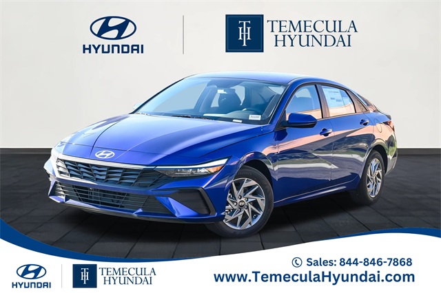 2025 Hyundai Elantra Hybrid Blue