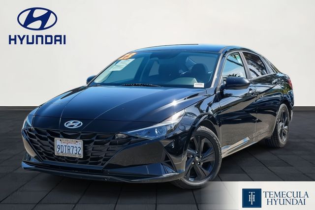 2023 Hyundai Elantra Hybrid Blue