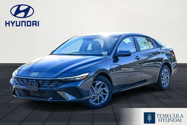 2026 Hyundai Elantra Hybrid Blue